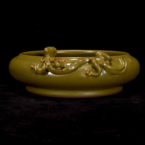 Vintage tea dust glaze - vintage,