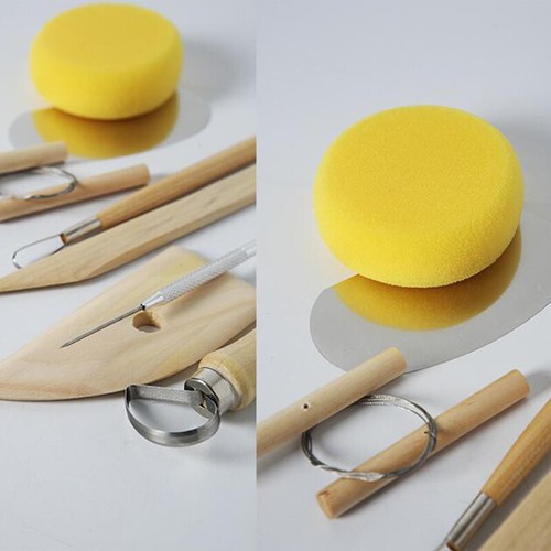 Pottery sculpting tools set - sculpting,