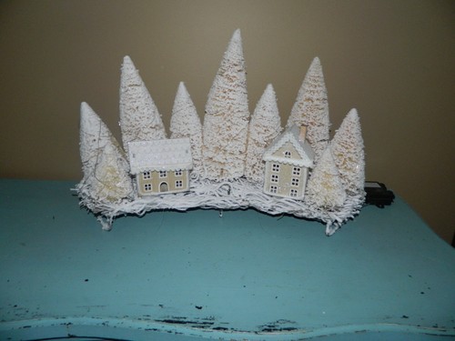 Pottery barn lit bottlebrush - barn,